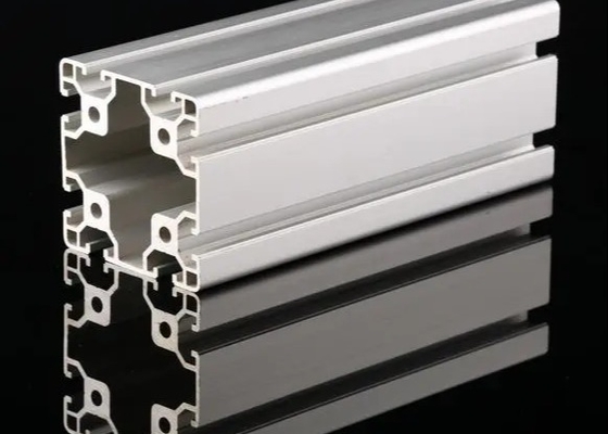 شراء 6101 6063 قسم مقاطع بثق إطار نافذة الألومنيوم الرقيق online manufacture