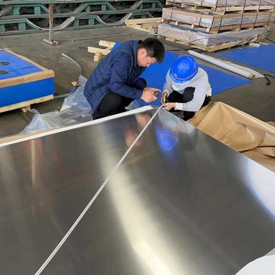 شراء 1200 × 2400 لوح ألومنيوم للجدار 0.1 مم 0.5 مم 0.3 مم 0.7 مم 0.8 مم 1050 1060 1100 online manufacture