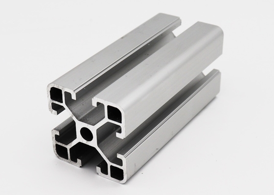 شراء مقاطع الألمنيوم المبثوقة المعمارية إطار T-Slot 6082 6070 6061 مخصص online manufacture