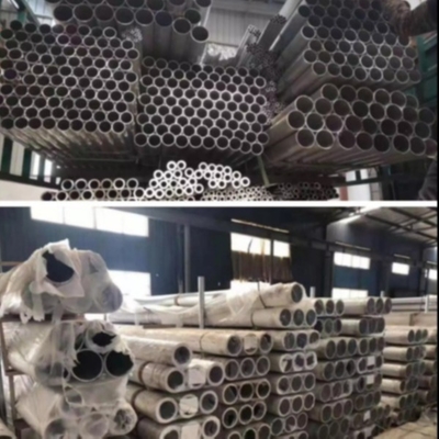 شراء 6061 6063 أنبوب سبائك الألومنيوم مقذوف جولة / مستطيلة 610 مم online manufacture
