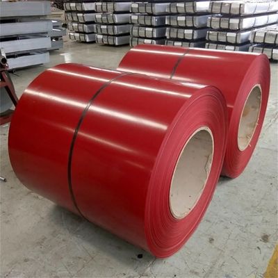 شراء GI Gl PPGL Prepainted Ral Color Galvalume Steel Coils 1250mm 1500mm صفائح التسقيف المعدنية online manufacture