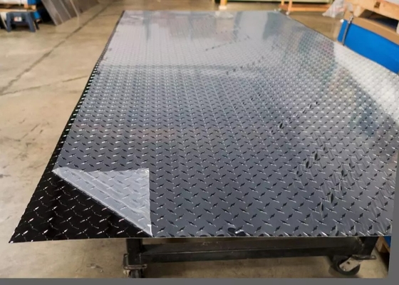 4 × 8 ورقة مدقق من الألومنيوم المصقول 1060 H24