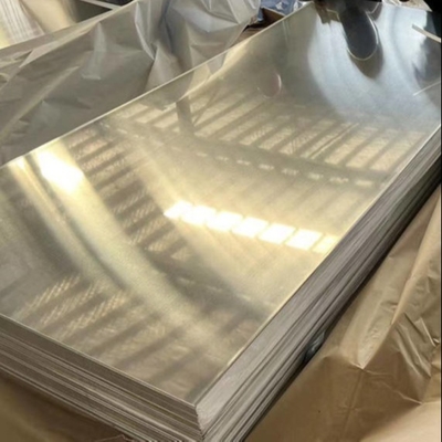18x18 12x12 3 X 5 مرآة مصقولة من الألومنيوم لوحة GB / T3880 2024 O-H112 T3 T4 للطائرات