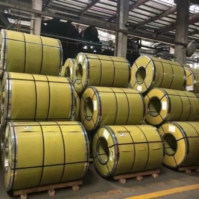 الفولاذ المقاوم للصدأ الملفوف البارد 410 316 316L 201 السقف 0.1mm-300mm سمك 100mm-2500mm العرض